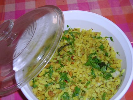 Vegetable Poha Vegetable Poha picture